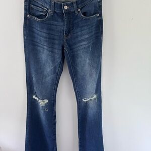 NWT Lucky Brand Blue Flare Wide Leg Jeans